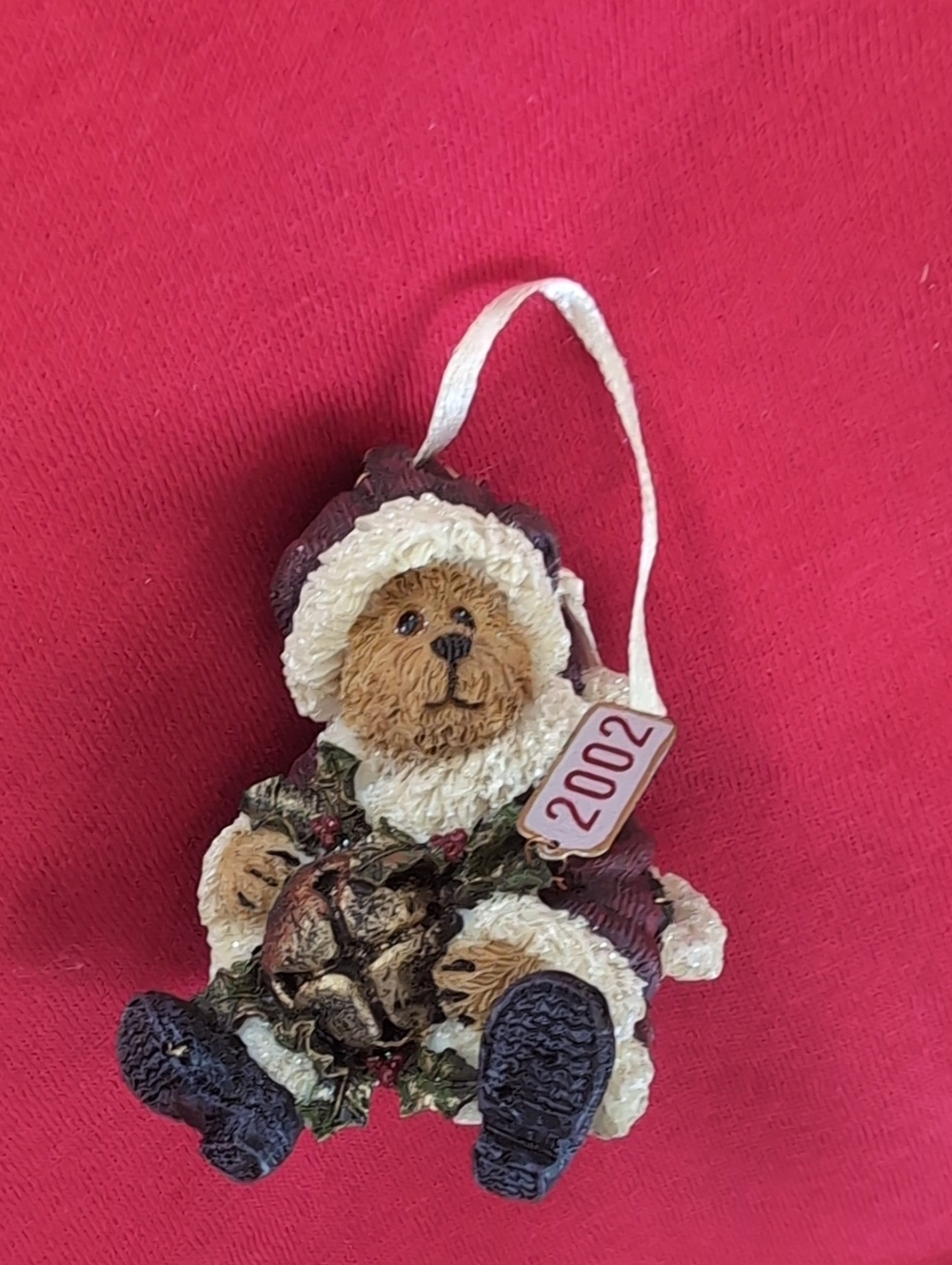 Boyd's Bear 2002 Christmas Ornament In Box